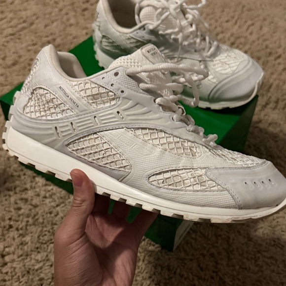 Bottega Veneta White Sneakers